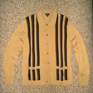 TODD SNYDER Italian Silk Cotton Sweater Polo